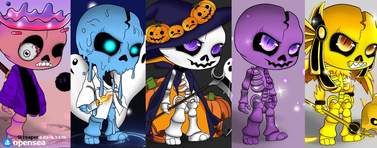 <a href="/Sreapernft/">S reaper</a> <a href="/opensea/">OpenSea</a> 🚨  S reaper 💀 🚨
 ▶▶▶ opensea.io/collection/s-r… ◀◀◀
Available now. Let’s catch them 😈
📸1:1 Edition
💎0.03-0.1 ETH

<a href="/Sreapernft/">S reaper</a>

#Sreaper💀#NFT #NFTs #NFTdrops #opensea #nftcollector 
<a href="/opensea/">OpenSea</a>