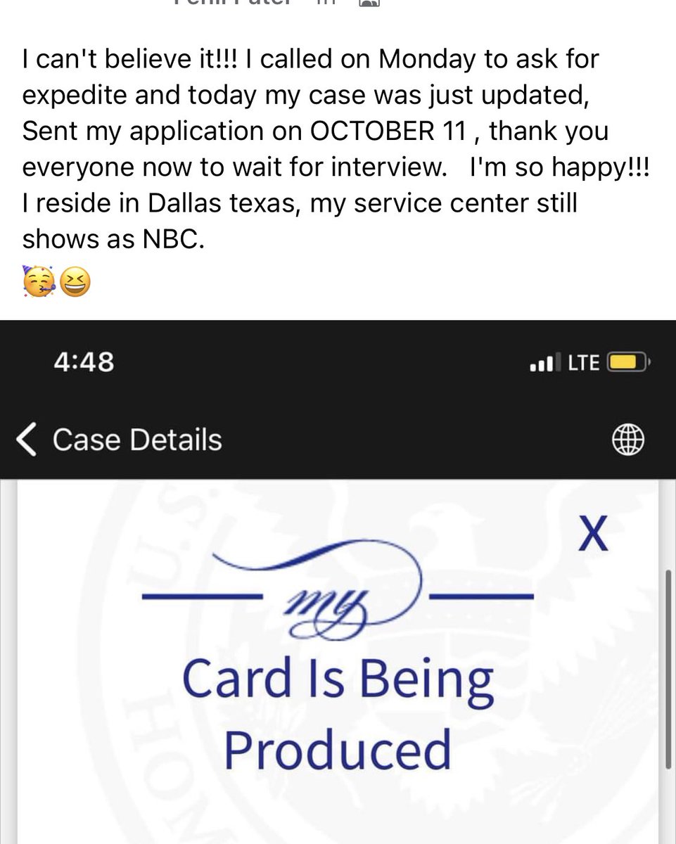 pshil16's tweet photo. @doug_rand @USCIS I was given a response in a day that my request doesn’t meet expedition criterion and it’s decided case by case at the discretion of @USCISDirector! Not sure what’s the difference in my case and that of this candidate! Perhaps location? Dallas vs. Nebraska? 2/n https://t.co/OugB9HuTrZ