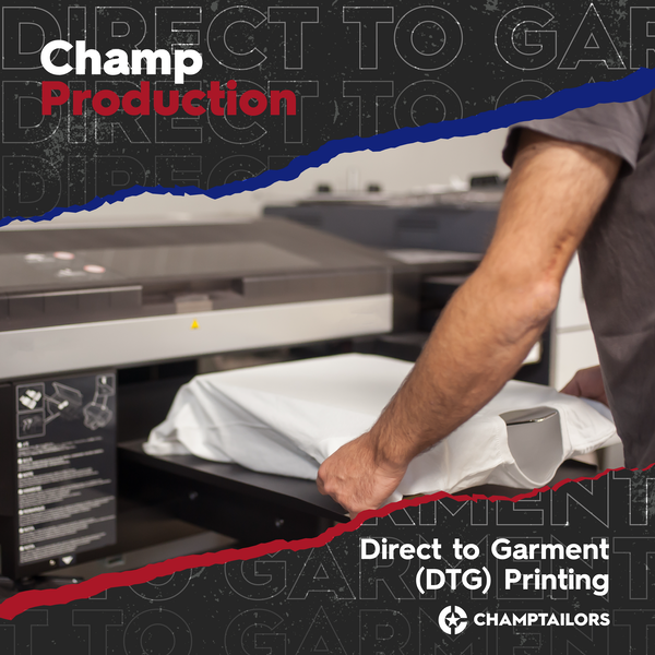 champtailors's tweet photo. Direct to Garment is a printing process that involves directly printing designs into the garment, effectively binding the colors with the fibers of the clothes. Lasts long and ages well. Get your DTG #CustomWear from #ChampTailors. 
#CustomApparel #CustomMerch #BuildYourBrand https://t.co/TAhUqQ4Phf