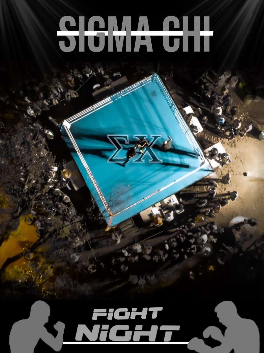 After a 3 year hiatus… it’s back! The brothers of Iota Phi are proud to present Fight Night!