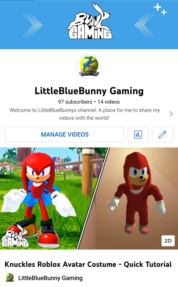 Harry_P666's tweet photo. Dylan's new video tutorial for Roblox is out now on Youtube! if you want to know how to create Knuckles the Echidna as your avatar then hop over to His Channel or click the link bellow! Thanks for all the support! 

https://t.co/q0SBj0x0TG

#Roblox #sonic #knuckles #mobilegame https://t.co/uBGsN6DQyv