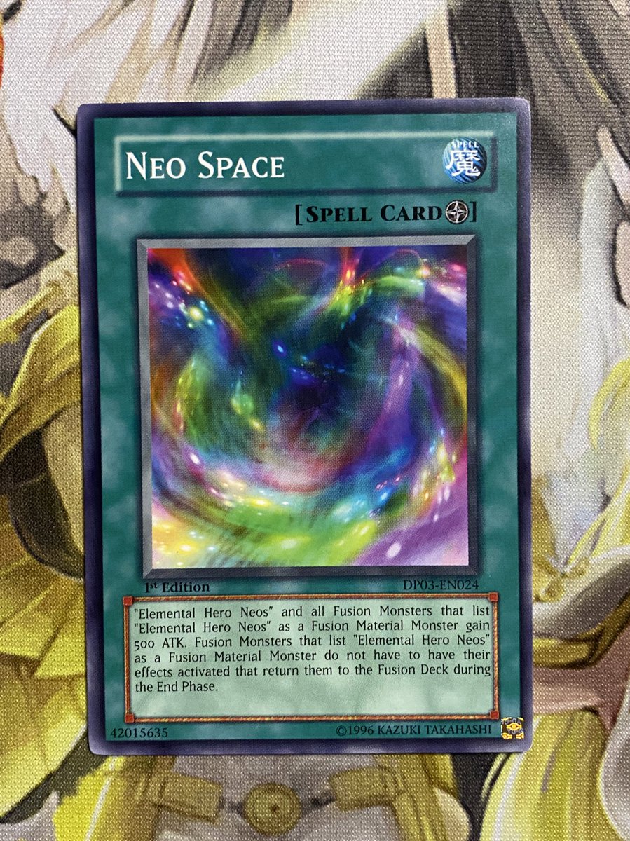 MageAmazed's tweet photo. #GXJune - #CardOfTheDay, Day 17: The universe from which Elemental HERO Neos and all of Jaden Yuki’s creations dwell, Neo Space! 🪐 #YuGiOh #YuGiOhGX
https://t.co/l5DaOOEBaV https://t.co/JV7vtXXtxV