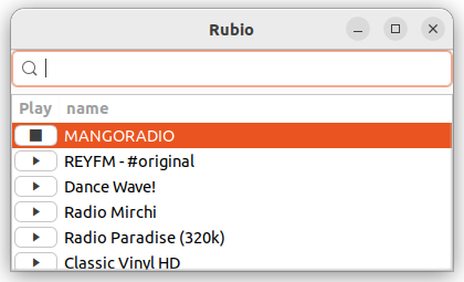AndyObtiva's tweet photo. This Rubio Radio application was built with Glimmer DSL for LibUI:
https://t.co/FiRBmBjArS
#ruby #opensource #desktop #application #glimmer #dsl #libui https://t.co/3i8i14MGbg