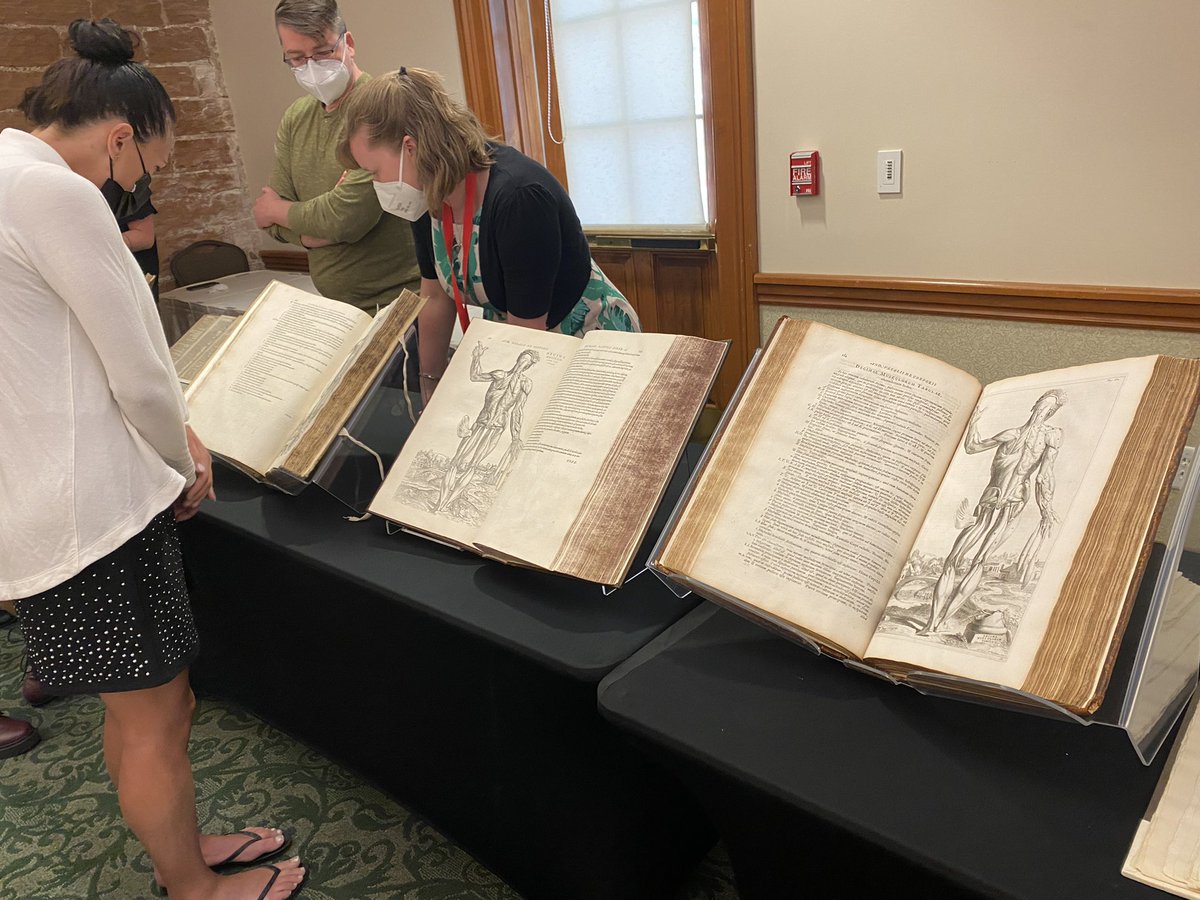 CFMHampshire's tweet photo. Thanks @RMMRAssociation and @MarriottLibrary for a wonderful start to my first conference! #medieval #renaissance #earlymodern https://t.co/8iAg8avTDZ