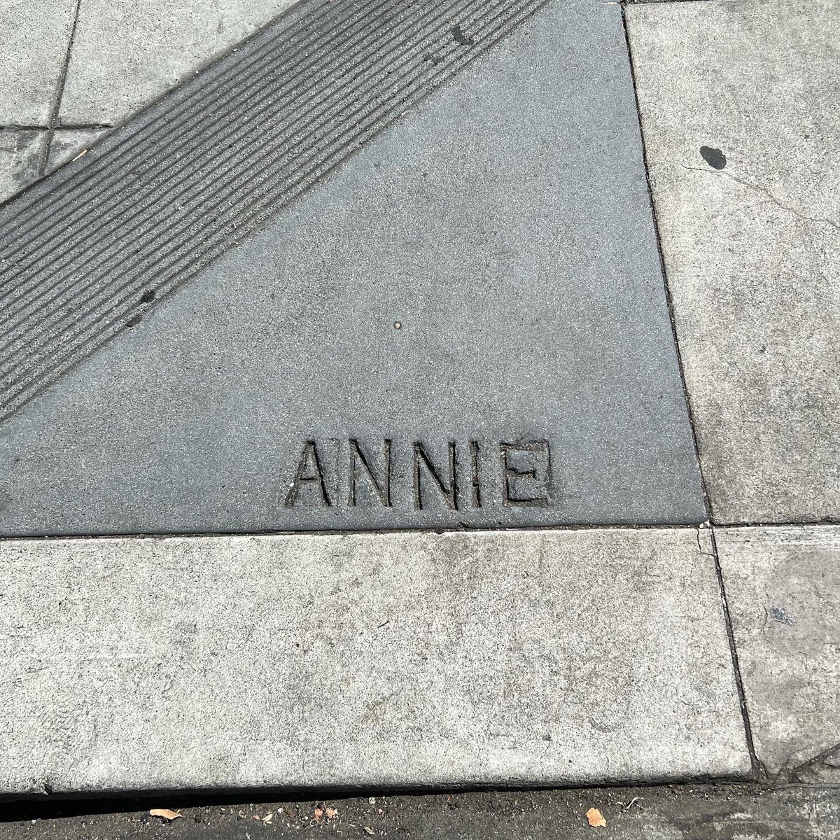 GregKButler's tweet photo. My friend @brucellaneous sent me the street photos from San Francisco. It’s as if she were saying HELLO! 😊
Thinking of Annie❤️
#annreinking #annie #wegotannie https://t.co/WGiaWTdrAX