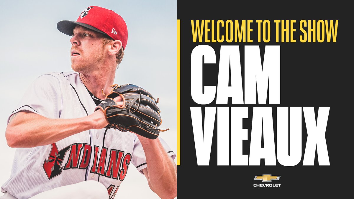 Pirates's tweet photo. Welcome to The Show, @CVieaux! https://t.co/N3kTnU1poD