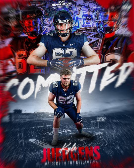 Kyle Juergens (@kylejuergens58) on Twitter photo I am so proud to be a UConn Husky. Thank you <a href="/CoachJimMoraFB/">Jim Mora</a> <a href="/CoachSammis/">Gordie Sammis</a> <a href="/UConnFootball/">UConn Football</a> and many more. #HuskyRevolution I am so proud to be a UConn Husky. Thank you <a href="/CoachJimMoraFB/">Jim Mora</a> <a href="/CoachSammis/">Gordie Sammis</a> <a href="/UConnFootball/">UConn Football</a> and many more. #HuskyRevolution