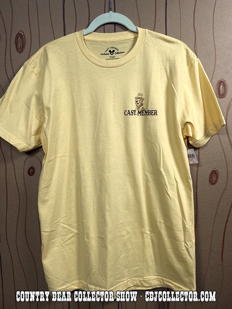 CBJCollector's tweet photo. Now over at https://t.co/dlvIL4KWrc we take a look at this 2020-2022 #CountryBearJamboree #castmemberexclusive shirt! Why does the release date span 2 years? Tune in and see!
Watch here: https://t.co/b9gMGCKzzH
#DisneyParks #disneypodcast #podcast https://t.co/Lu8TjNFUFI