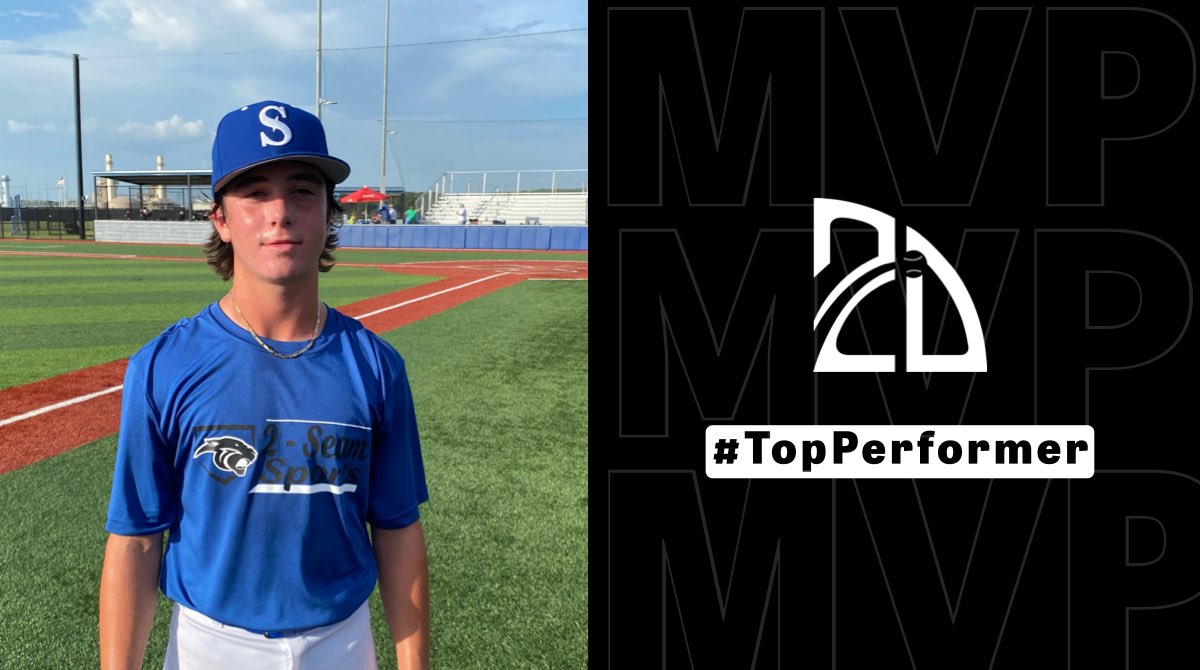 2DsportsbsbPOG's tweet photo. ⭐️ #TopPerformer ⭐️

Corbin Peacock: 2-4, 3RBI

Summer team: 2 Seam Sports 
#I20Champ @2DsportsLA https://t.co/vE5ADEVPGx
