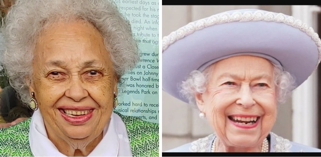LALAGU42's tweet photo. MY IN LAW AND THE QUEEN ALMOST LOOK ALIKE https://t.co/auSTp5zFqu