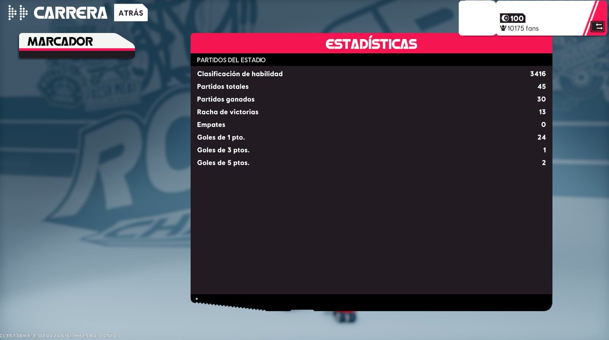 Emzekromado's tweet photo. Solo vengo a decir que acabo de terminar las rankeds de posicionamiento del Roller Champions, habiendo ganado 8 y perdido 2. Y pues este ha sido el resultado, que equivaldría al primer nivel de Diamante de muchos juegos actuales por debajo de los Top Tier profesionales. https://t.co/pcO9x473IH