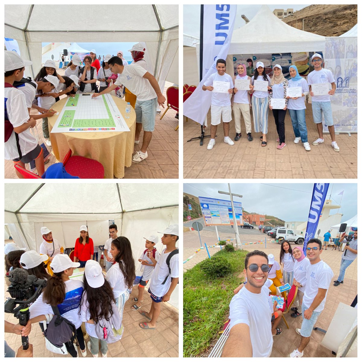 badrfekkar1's tweet photo. On May 16, 2022, we went to Nations beach to launch an awareness campaign as part of the clean beaches program under the slogan "B7erbla plastic", organized by the Mohammed VI Foundation for the Protection of the Environment.
#environnement #SustainableDevelopment #University https://t.co/BAtaBJ2WOP