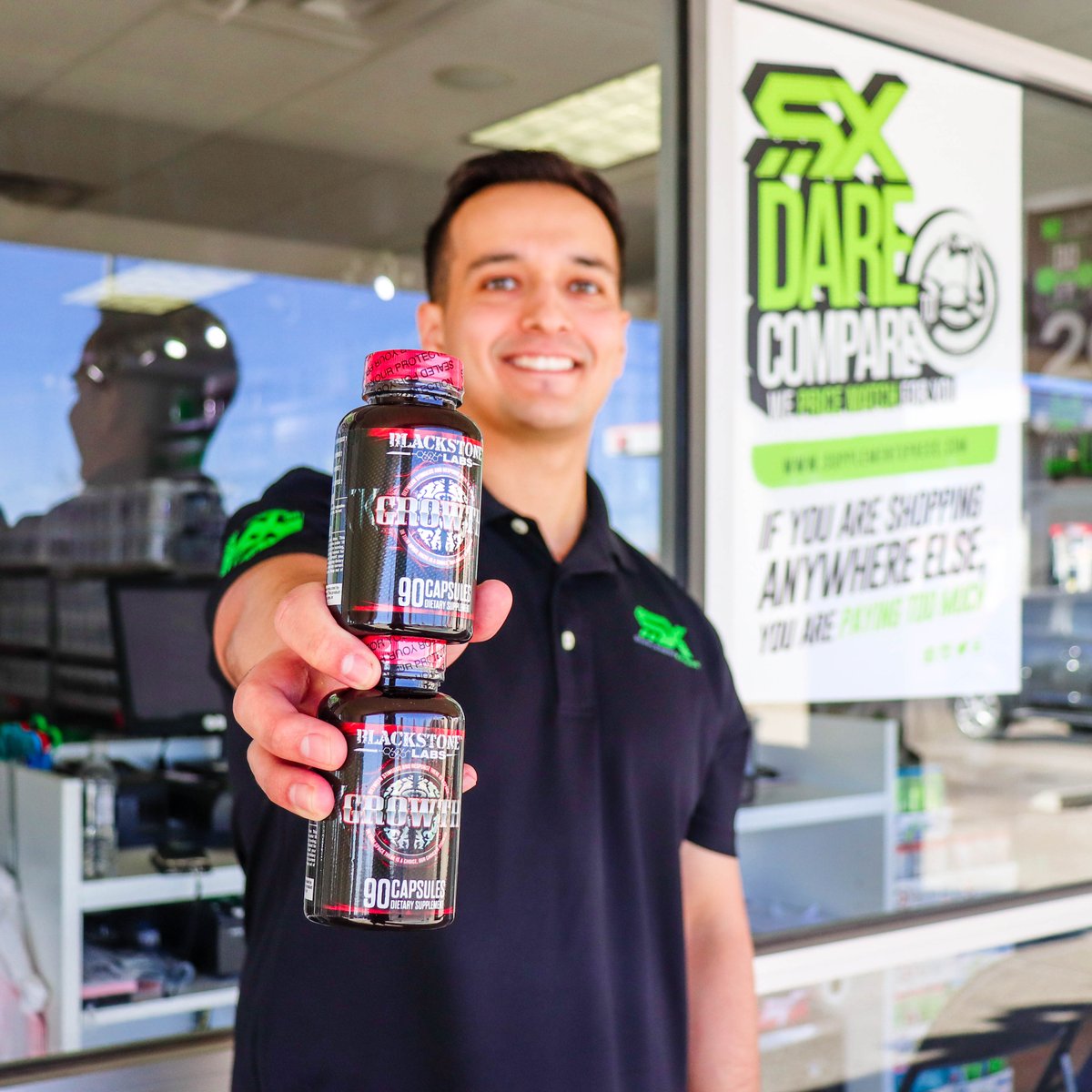 Blackstone Labs' GROWTH is a superior all-natural way to boost growth hormone (HGH) release and get a better night’s sleep for superhuman muscle building and recovery. 🏋️Get GROWTH at all our physical locations across El Paso or online!