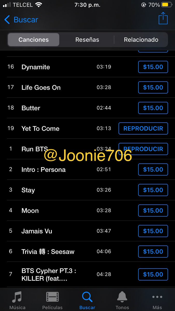 Joonie706's tweet photo. @SeokjinOficial @BTS_twt Súper lista mi compra ✨y ya reproduciéndola
#TeamWithFun
#YTC1Mx #BTS #YetToCome
@BTS_twt https://t.co/4PFtro1O4o