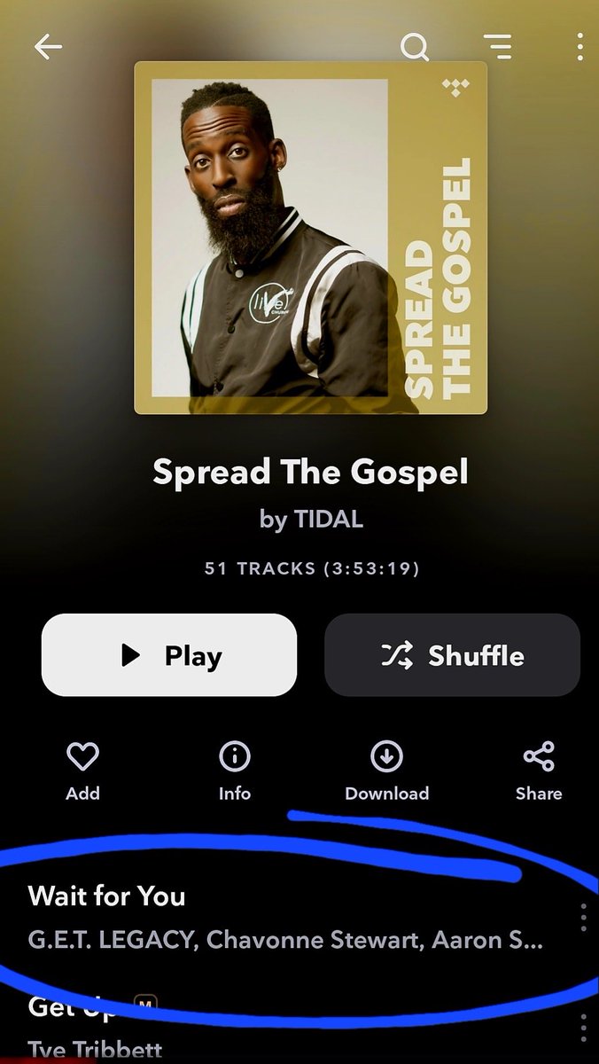 GETLegacyMusic's tweet photo. Hey everybody! We are #1 on @TIDAL premier list Spread The Gospel!!! Go to @Tidal now and check out ‘Wait For You’ by GET Legacy. This is amazing. Let’s go y’all! #Tidal #Praise #Worship #TheLordsPrayer #🙌🏾 https://t.co/yVFWtHTqtS
