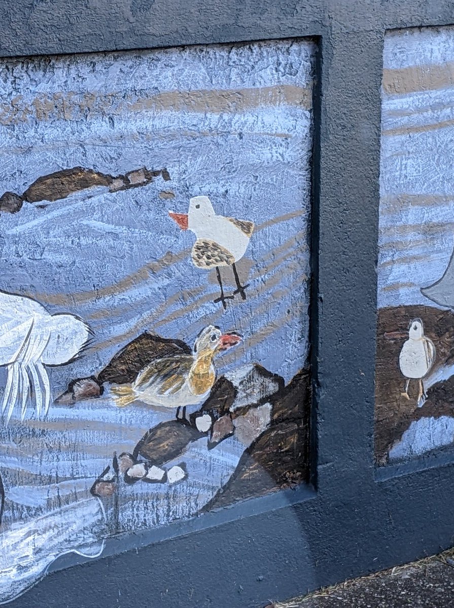 some ocean art from a local school, i think my favourite is the spide/crab