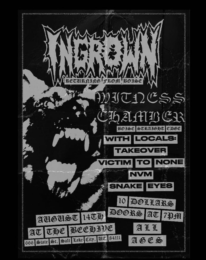 Holy smokes, August 14th.