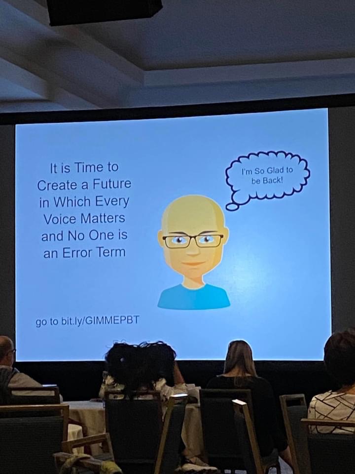 “No one is an error term” <a href="/StevenCHayes/">Steven C. Hayes</a>  plenary #ACBSWC