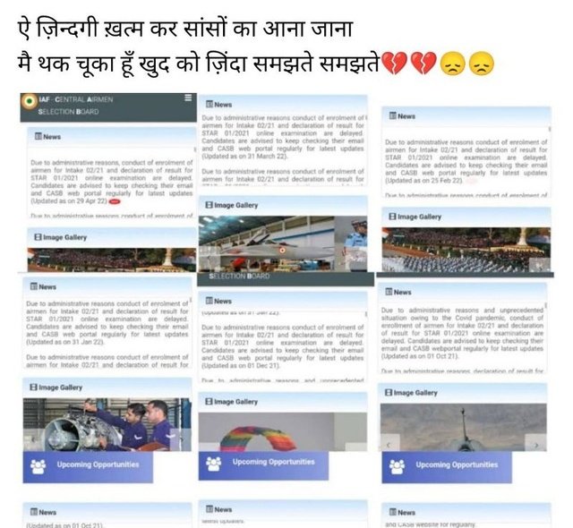 Hritikbhardwajj's tweet photo. #अग्निवीर 10 bar delay ka notice, itna sabr kiya hmne, yhi din dekhne k lie? Ki ek din sab kuch ek min me cancel ho jaega? https://t.co/6j1QWSlNTx