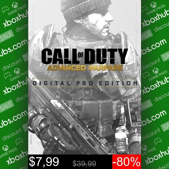 xboxhubs's tweet photo. !!SALE!! Call of Duty: Advanced Warfare Digital Pro Edition buy it now for ONLY $7,99 and SAVE 80%. https://t.co/0Nfb0jj6Bj - Discounts 50-80% #callofdutyadvancedwarfaredigitalpro #xbox #xboxseries #videogame #gamepass #gameswithgold #videogames #girlgamer #xboxone #xboxgaming https://t.co/dlQA6IF8P0