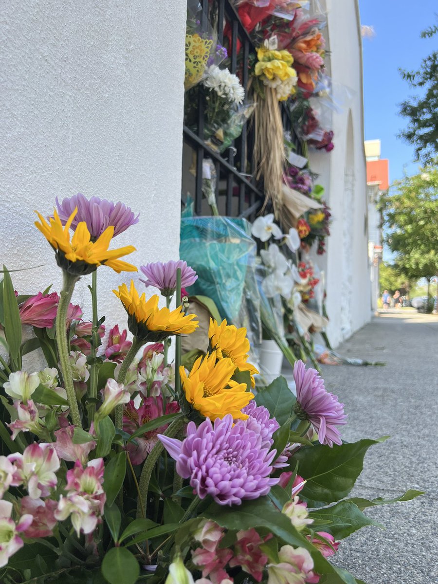 annajamesharris's tweet photo. Got to spend the day covering the 7th anniversary of one of America’s biggest tragedies. Very eye-opening to say the least. Never forget #Emmanuel9 https://t.co/tE19LX8QmN