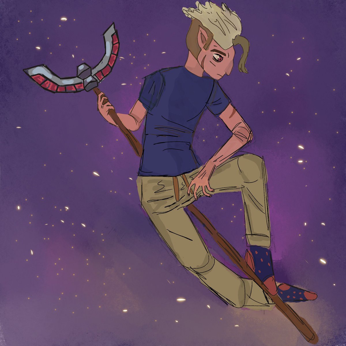 Eden_the_weird's tweet photo. I finally finished Hunter from TOH! #huntertoh #toh #digitalart https://t.co/XTJIDqz7fO