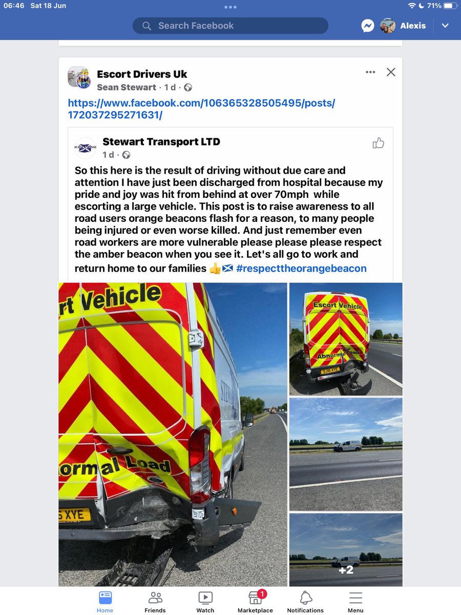 The other day I had a moan &amp; groan🙄🤭

But this is why😱

And this looks like it was ‘just’ a car perhaps that did this never mind a HGV🤷🏼‍♂️

Would you ALL give this a retweet please to try and get the message out there??

Taaa larrr-larrrresess👍👍
<a href="/dharford79/">Dave Harford</a> 
@MarieBiddulph1