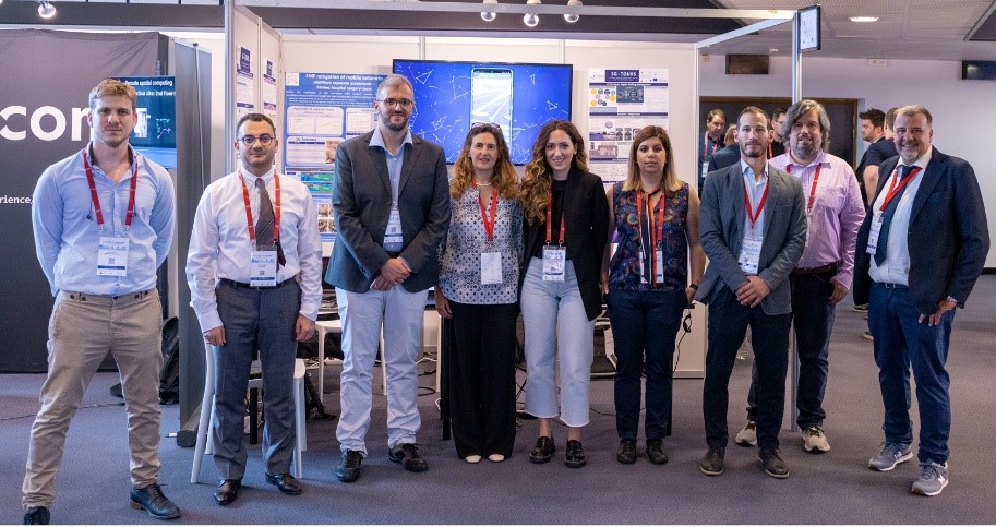 During the second week of June 2022, 5G-TOURS took part at the EuCNC2022 conference in Grenoble, France. In fact 5G-TOURS had a stand there, where various demos for the use cases in the tourism, the health and the transportation sectors were shown to the public.