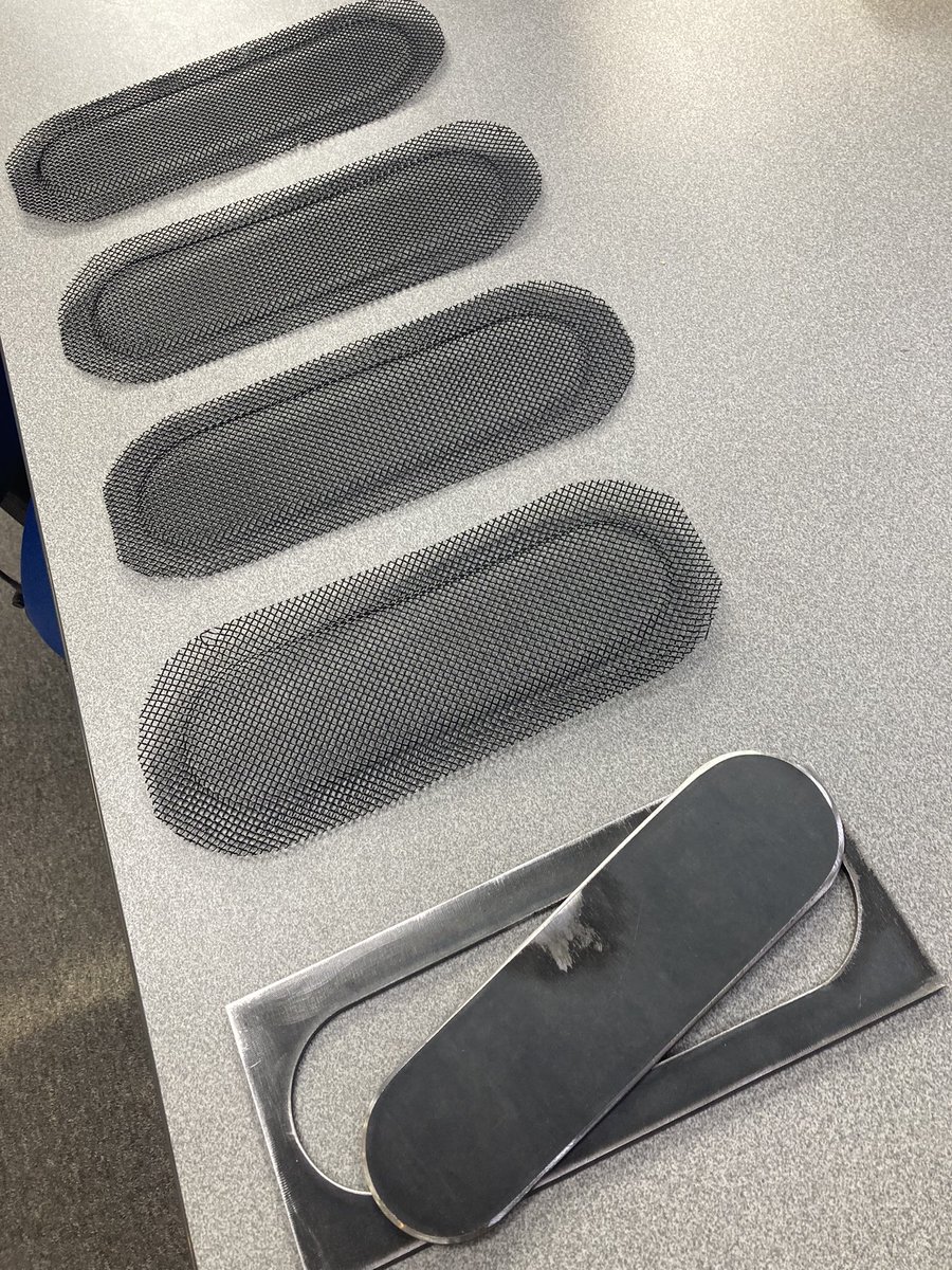 classiccarguru1's tweet photo. This morning I have #Imagineered a form tool &amp; made a set of Grille inserts 😎 https://t.co/w4IbLOPJFe