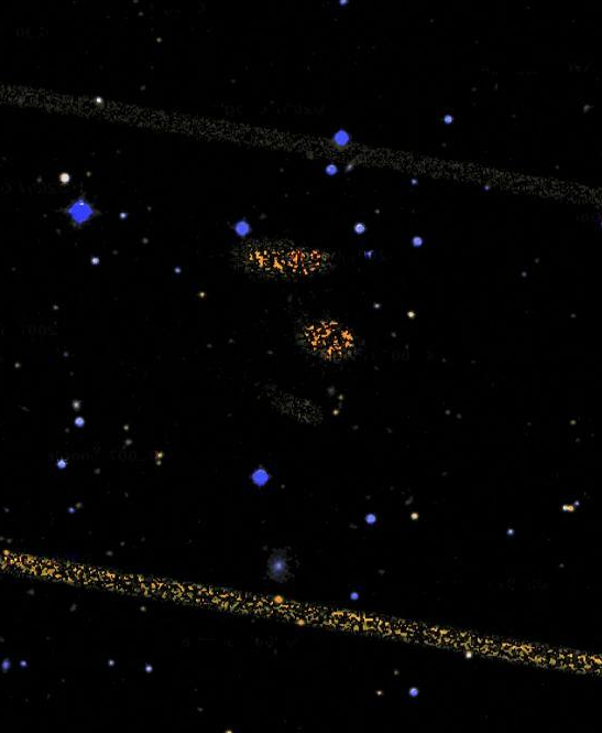 AlienHobo's tweet image. 22. Two arced lines in #space near Camelopardalis.  Close up of 3 clusters inside of it.

June 17 2022 #googlesky