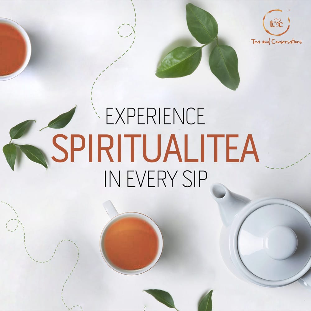 TnC_India's tweet photo. Tea helps you connect with your #spirit and #calm your #soul.

#spirituality #teaandconversations #teahelps #teatime #teatreats #connectovertea https://t.co/vmiVcMxRhC