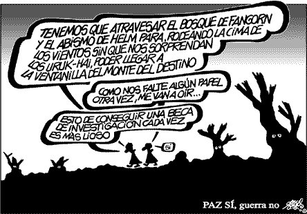 Es increíble que hará unos 20 años de esta gran viñeta de Forges y aún está de total actualidad... Se puede aplicar a solicitar una beca, justificar un proyecto o a comprar unas tristes placas petri para el laboratorio... La burocracia en la ciencia sigue siendo una locura 🤪