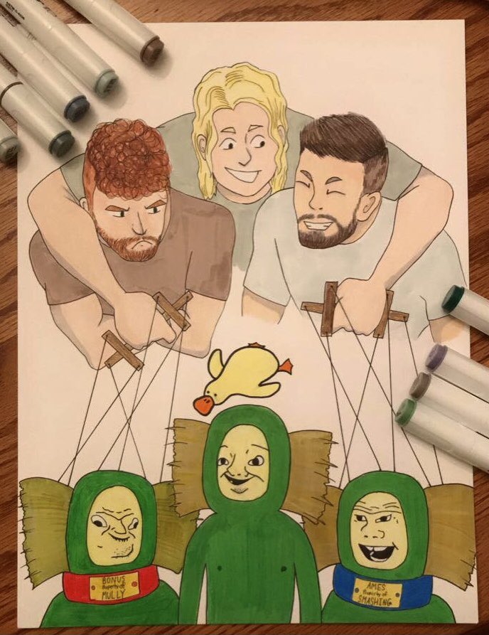 Gareththemid's tweet image. It isn’t perfect but I put all 2 of my brain cells into finishing it to show appreciation for the people who can always make me laugh with a well timed blowjob joke @SmashingVR @Amesvr @BonusTank