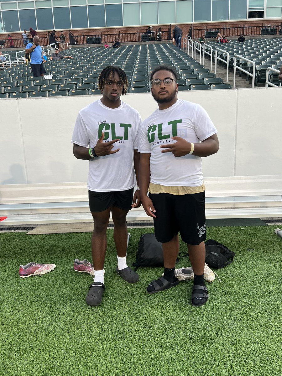 Grateful for the opportunity to compete at the @CharlotteFTBL camp today! @CharlotteDLBake @Coach_heals @CoachSplintaQ @CLTFBRecruiting @CoachVaigafa @pepman704 @RecruitFayNC @910Preps