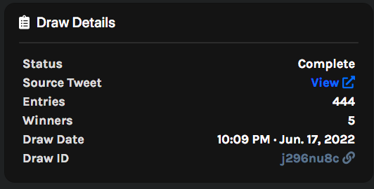 Times up! 5 winners!
Anndd they are...
@KribTheRebel
<a href="/Goldfoxie/">Goldy Hopps</a>
@poofbuttrusty
<a href="/Stinkslinky/">Snoozy Woozle</a>
<a href="/PaddedPigeon/">Pigeon (Recently Hatched) ✨️</a>
Congrats!
If any winner doesn’t respond within 24 hours, ill pick another one.
Raffle post is staying up so i can see all those comments. Yeah, didn’t think that one through.