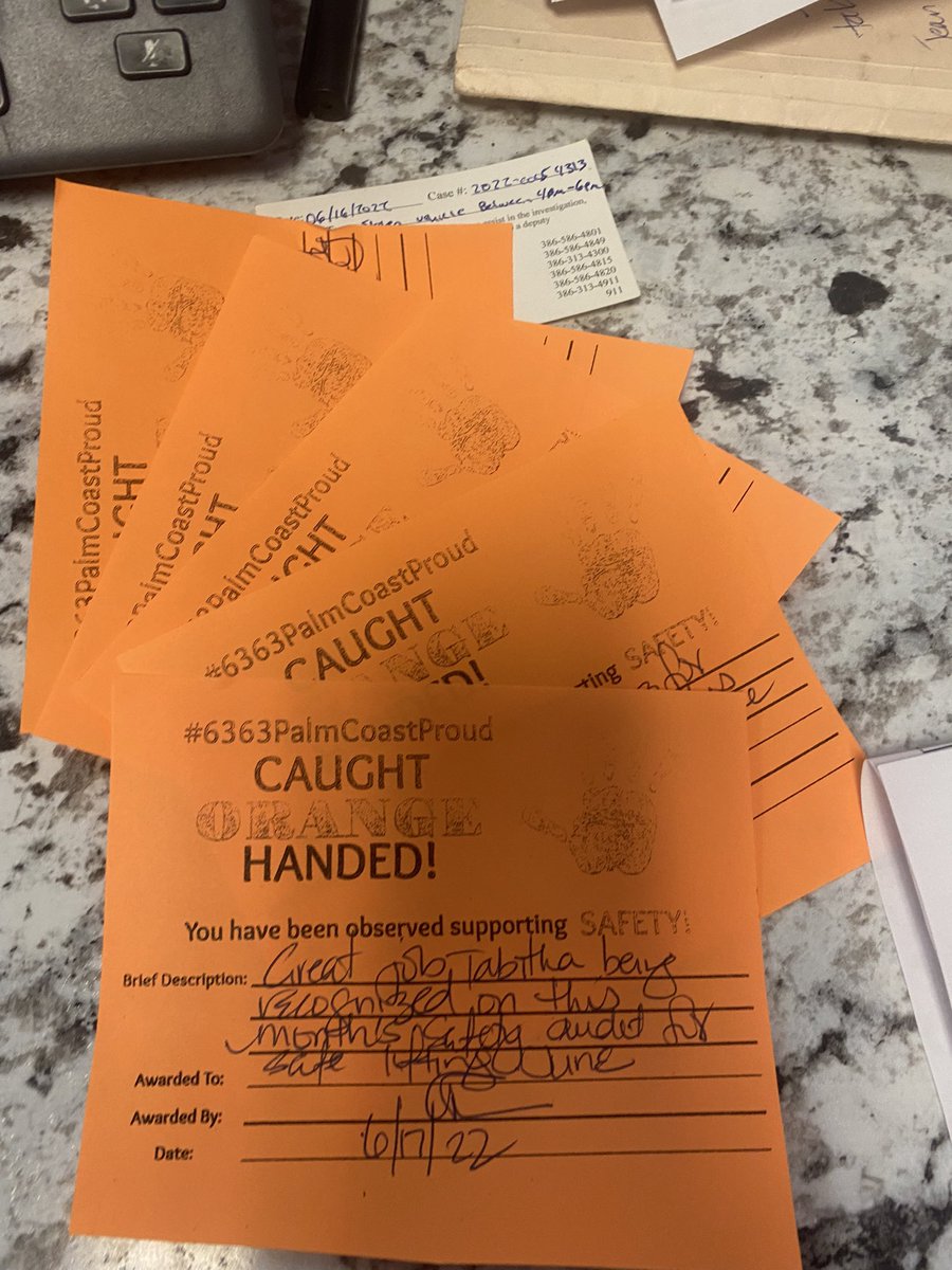 Safety Bravo’s flowing in <a href="/palmcoast6363/">#6363PalmCoastProud</a>. Many associates to recognize for doing the right thing during the Monthly Safety audit for June. Great job team. Safety takes EVERYONE!!