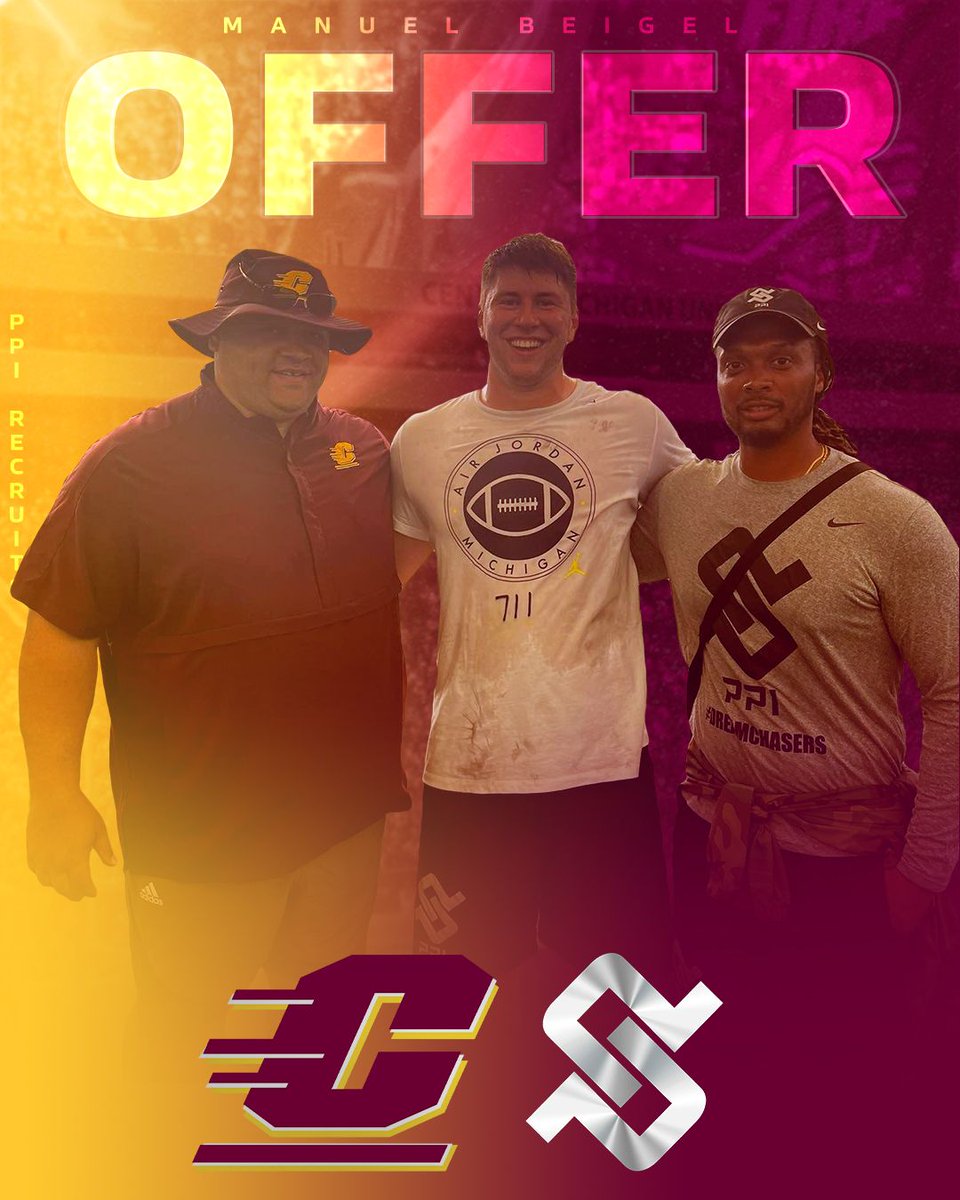 After a great conversation with @CoachScott95 I am happy to announce that I received an offer from @CMUniversity @PPIRecruits @BCollierPPI