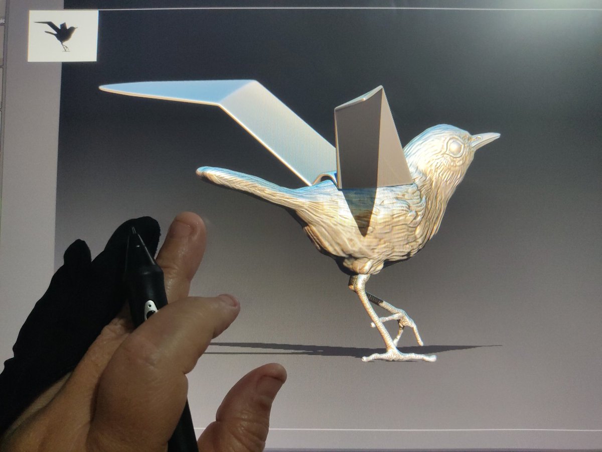 No pude resistirme... Blue Dreams quiere ser tridimensional! (WIP)