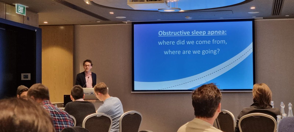 Nice to be invited to speak to GPs from Pro Health Care this morning at their annual CPD day #OSA