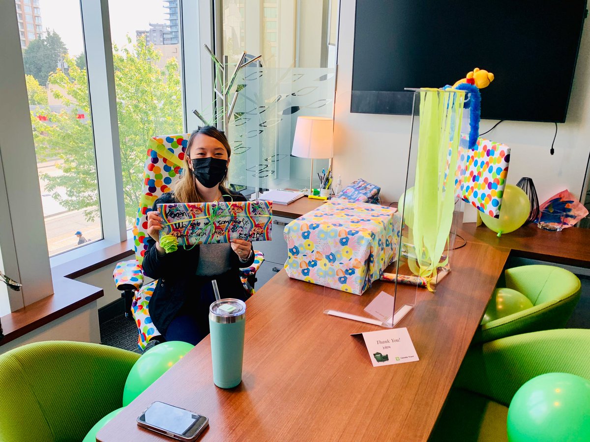 Cristince H (@cristince7) on Twitter photo EAW in reverse for the Leadership team!? When the SS team decides to show their appreciation back β i.e. a Gift π wrapped office #CheerstoPeers #ProudtobeTD #SSKiddos #EmployeeAppreciation
<a href="/shixinc/">Shi Xin Chen</a> <a href="/karentsetse/">Karen Tse</a> <a href="/DebraRheumer/">Debra Rheumer</a> <a href="/steventsangaris/">Steven Tsangaris</a> <a href="/zacharylordTD/">Zachary Lord</a> EAW in reverse for the Leadership team!? When the SS team decides to show their appreciation back β i.e. a Gift π wrapped office #CheerstoPeers #ProudtobeTD #SSKiddos #EmployeeAppreciation
<a href="/shixinc/">Shi Xin Chen</a> <a href="/karentsetse/">Karen Tse</a> <a href="/DebraRheumer/">Debra Rheumer</a> <a href="/steventsangaris/">Steven Tsangaris</a> <a href="/zacharylordTD/">Zachary Lord</a>