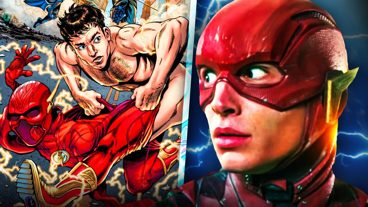 DC is reportedly now pulling the newly-revealed alternate cover for #TheFlash prequel comic (featuring a partially nude look at Ezra Miller's hero) from online outlets... Full details: thedirect.com/article/dc-ezr…