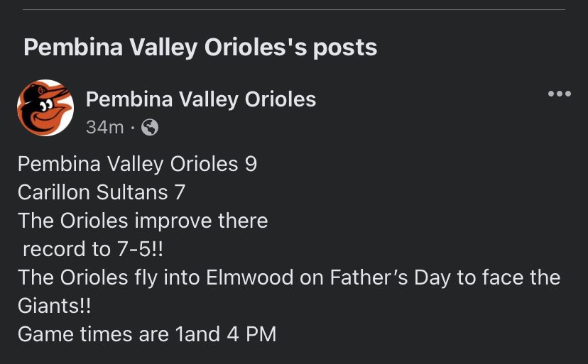 PV Orioles (@pv_orioles) on Twitter photo 
