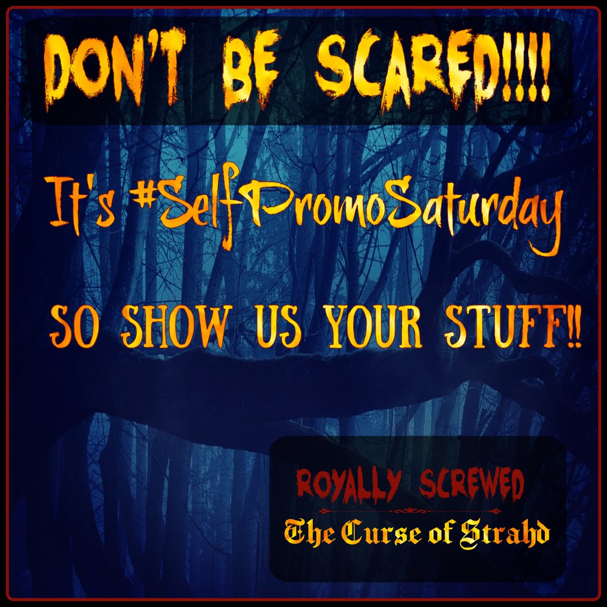 Babyvett1's tweet image. It's #SelfPromoSaturday for the #dnd and #ttrpg community!  Don't be shy!! Show us your stuff!!

Creators, drop that promo and help each other out with a❤️ and ♻️!

Not a creator? That's okay too. Check out the comments and like and share things you find of interest!!