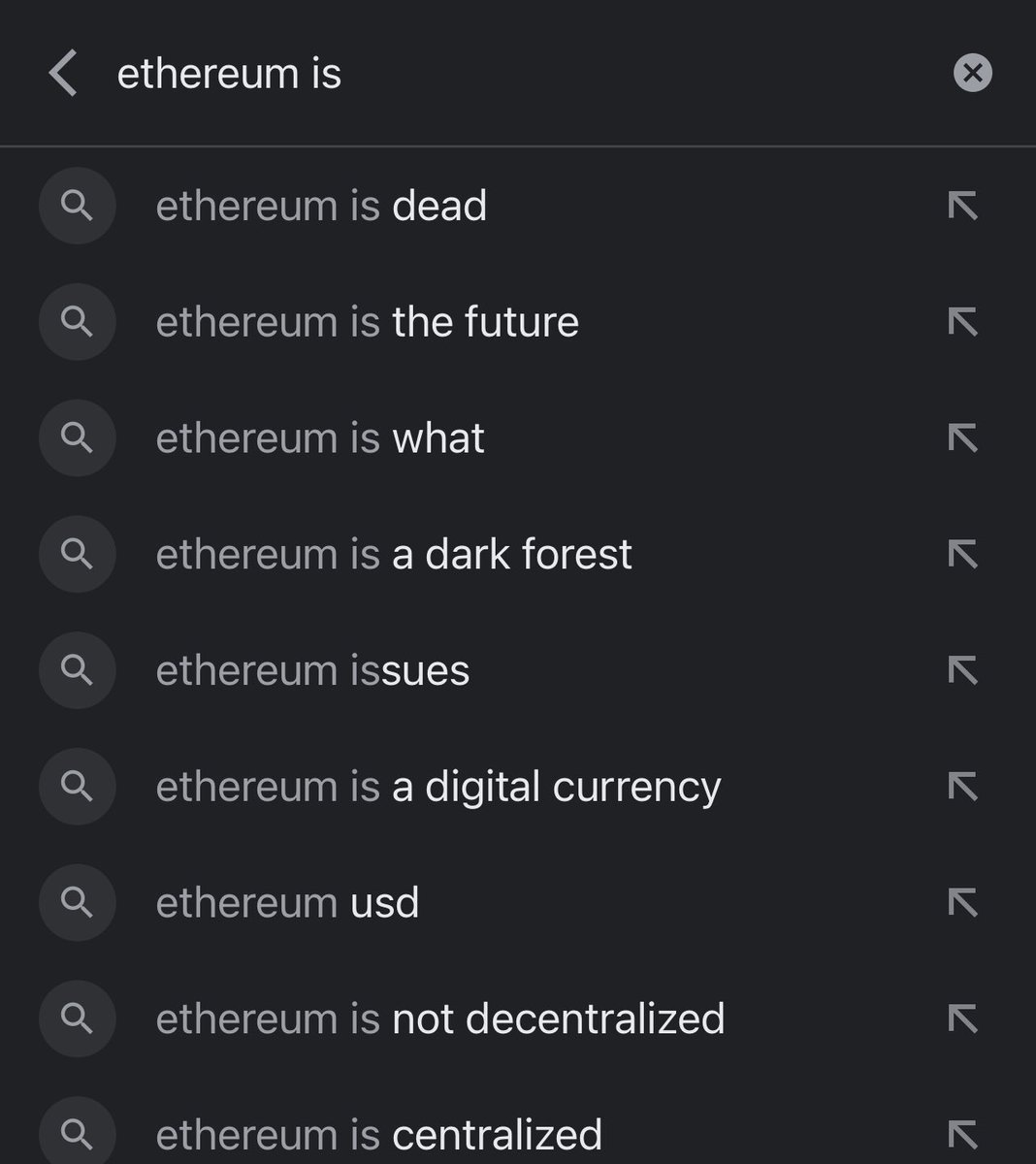 BitcoinSLO's tweet image. @ethereum #googleFun