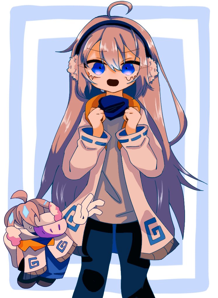 みぞれの自由帳 #めめ村 初描きです！！冤罪みぞれもん………