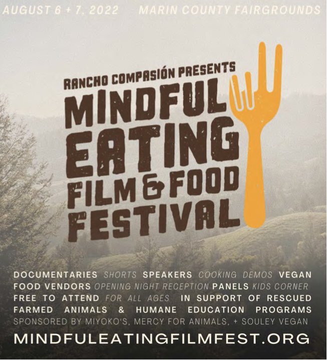 jccmonk's tweet photo. Monk has been selected to speak and be on a panel @ The Mindful Eating Film &amp; Food Festival-August 6-7-Marin County Fairgrounds. #mindfuleatingfilmfest #marin #animalsanctuary #monk @ranchocompasion 🙌🏾🙌🏾🙌🏾 Hope to see you there 🥰 https://t.co/GA43UIW8J1