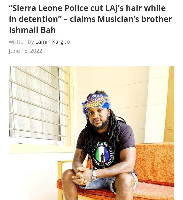 Ch_PR02's tweet image. We call on @antonioguterres to pay attention to Sierra Leone. The UN Resident Coordinator, @AhonsiBA is dozing while human rights - the rule of law is violated. The fragile peace of 🇸🇱 is fast eroding; observing arbitrary arrest of citizens and coercion of opposition leaders.