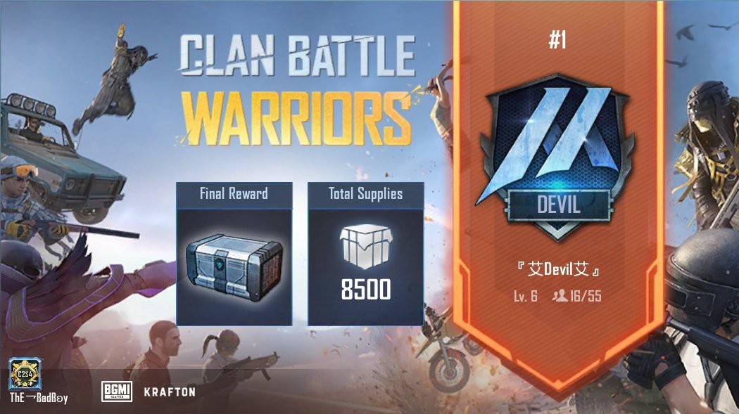 Niraj_skumar's tweet photo. My clan Winner
#PUBGMOBILE #PUBGMから逃げちゃダメだ #PUBG 
#PUBGモバイル 
#bgmi https://t.co/higLaR0AZZ