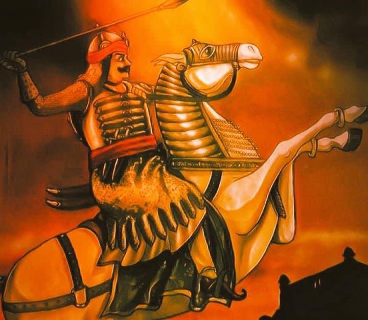 sindhal_'s tweet photo. मेवाड़ रा वीर सपूत । स्वतन्त्रता का जगनायक वीर शिरोमणि महाराणा प्रताप के पराक्रम री भूमि हल्दीघाटी दिवस पर हल्��ीघाटी की पावन माटी ने शत शत नमन ।
#हल्दीघाटी_विजयदिवस https://t.co/FB89Tjjy7c