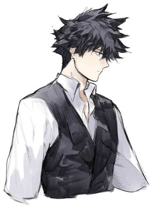 Gonna compile ALL my OCs in this thread. 
Seishin - A cunning and skilled member of the mafia. 